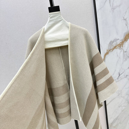 HERMES 25S PLAID KNIT CARDIGAN 291