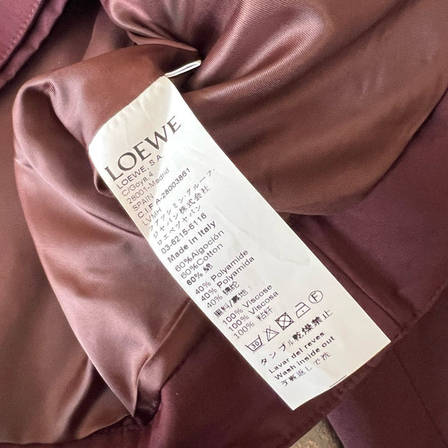 LOEWE SHORT TRENCH COAT STYLE 33