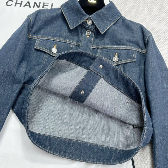 CC 25 Jacket Blue Denim Cotton