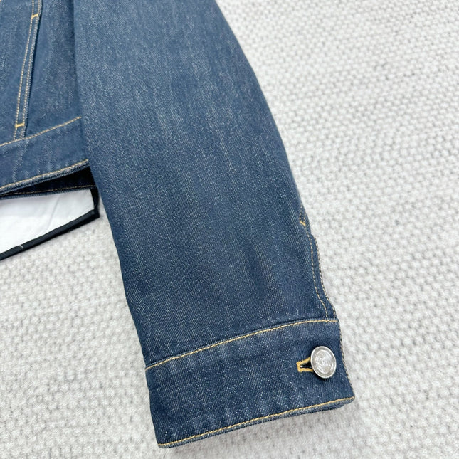 CC 25 Jacket Blue Denim Cotton