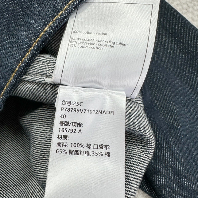 CC 25 Jacket Blue Denim Cotton