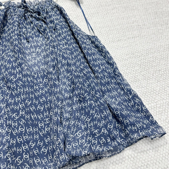 CC 25 Camisole Blue Silk