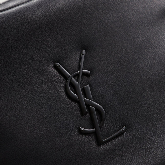 YSL 25S NIKI CAMERA BAG 19 IN BLACK CALFSKIN