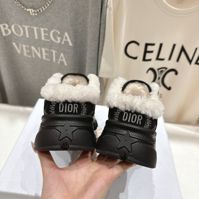 DIOR CHRONO SNEAKER 25S IN BLACK SUEDE AND MESH FABRIC STYLE 6