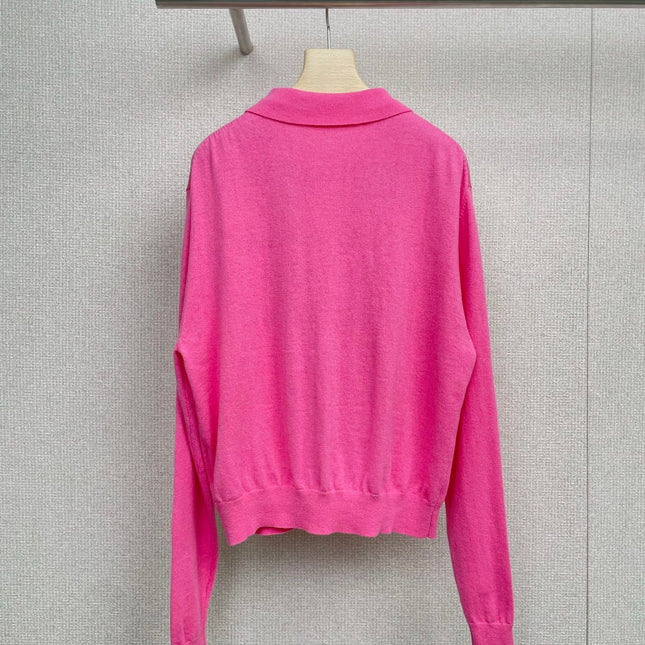 MIUMIU KNIT POLO SHIRT STYLE 63