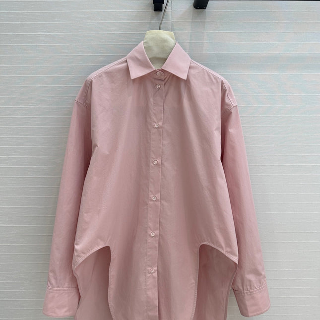 Loewe 25 Shirt Pink Cotton