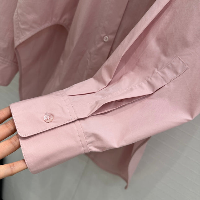 Loewe 25 Shirt Pink Cotton