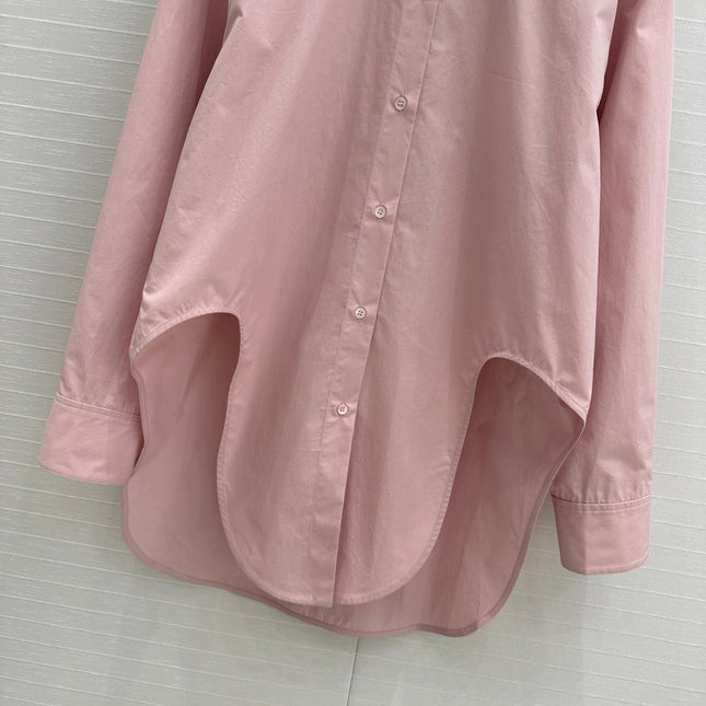 Loewe 25 Shirt Pink Cotton