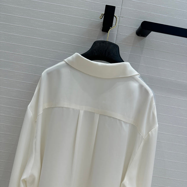 Loewe Shirt White Acetate Fiber