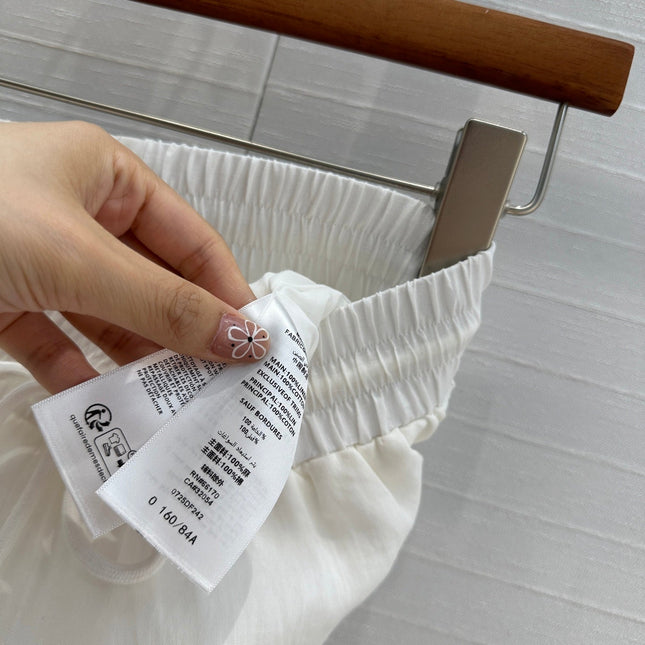 ZIMMERMANN LINEN LACE PANTS 276101