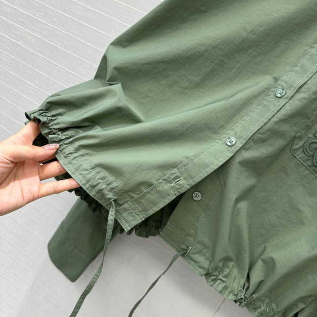 Loewe T-shirt Green Cotton