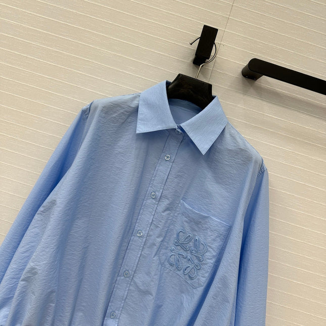 Loewe T-shirt Blue Cotton