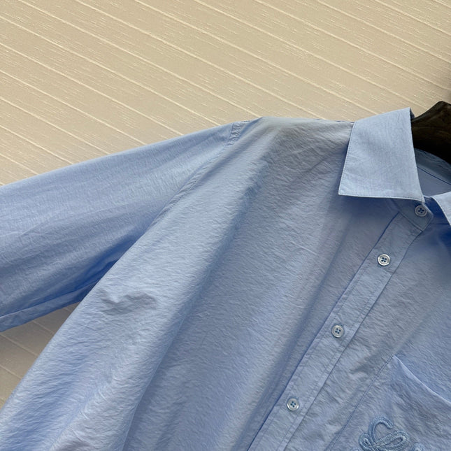 Loewe T-shirt Blue Cotton