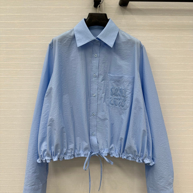 Loewe T-shirt Blue Cotton