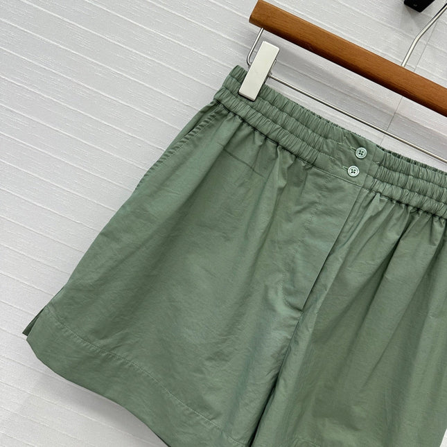 Loewe Short Green Cotton