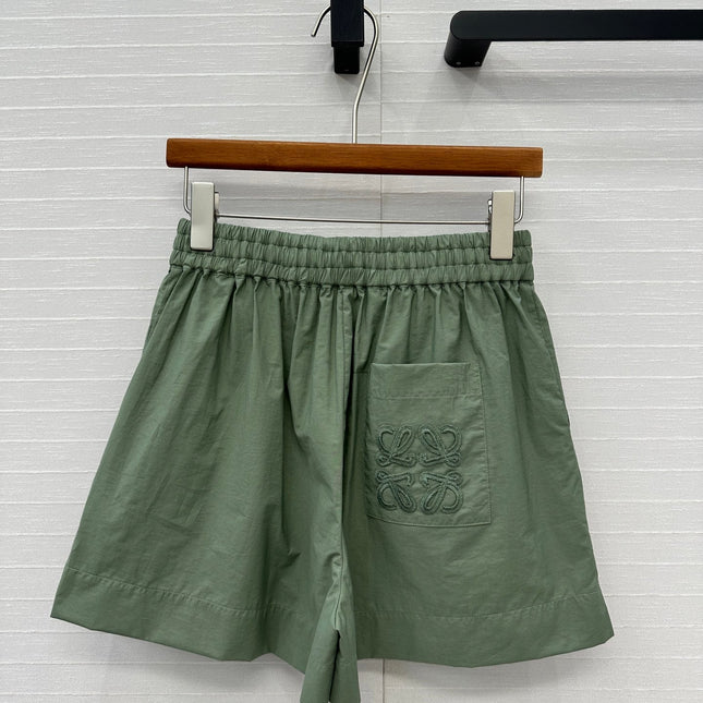 Loewe Short Green Cotton