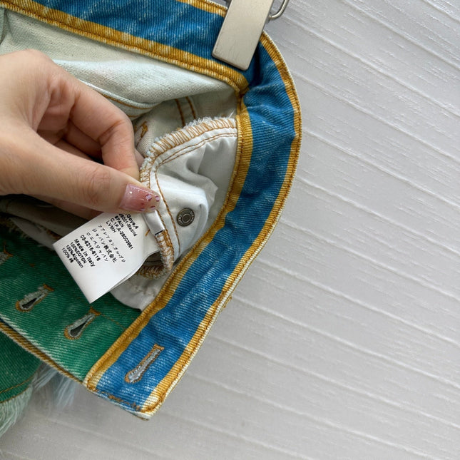 Loewe Short Multicolor Cotton