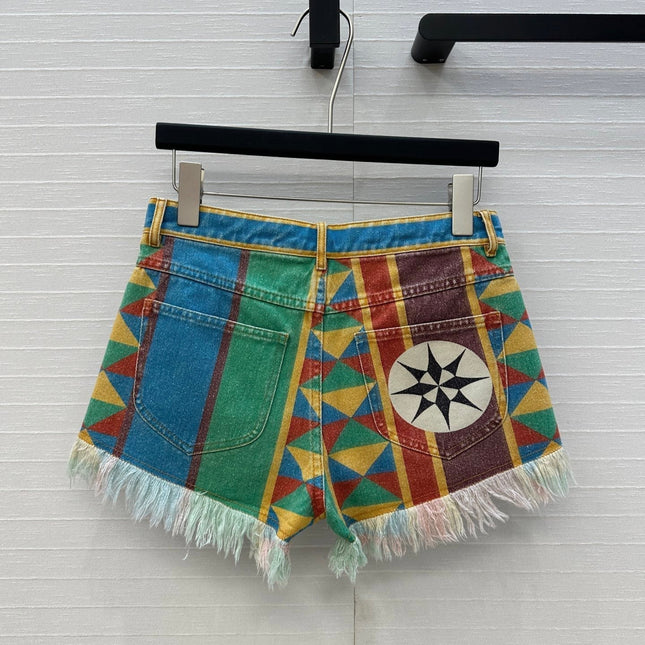 Loewe Short Multicolor Cotton