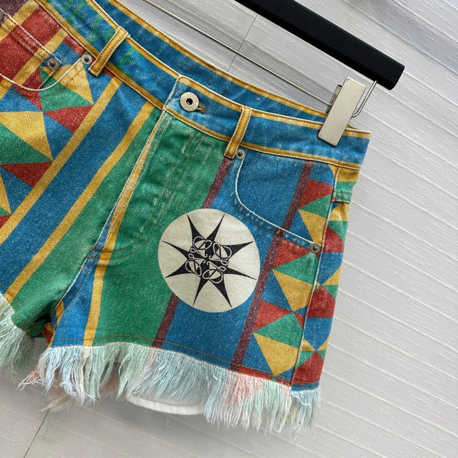 Loewe Short Multicolor Cotton