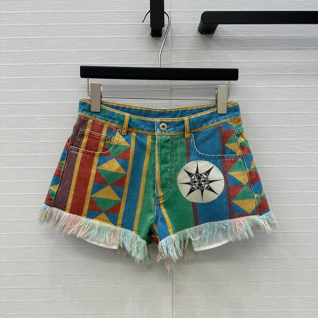 Loewe Short Multicolor Cotton