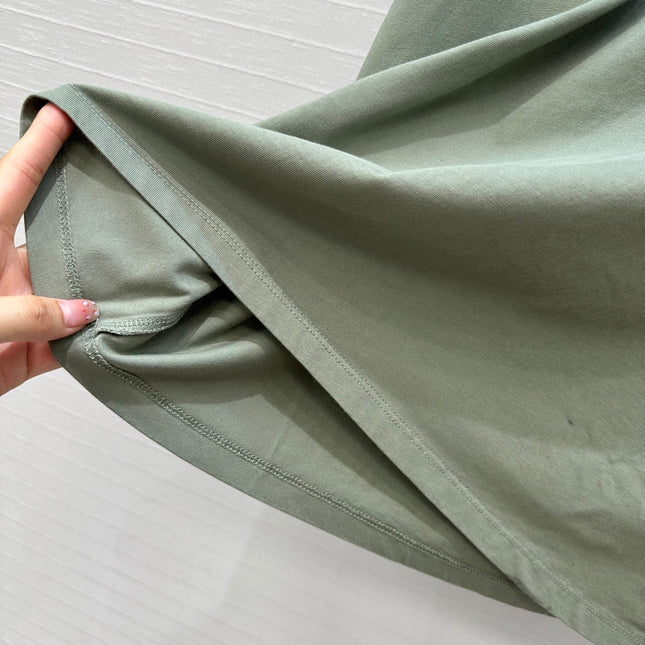 LOEWE SHORT-SLEEVE T-SHIRT IN MATCHA GREEN