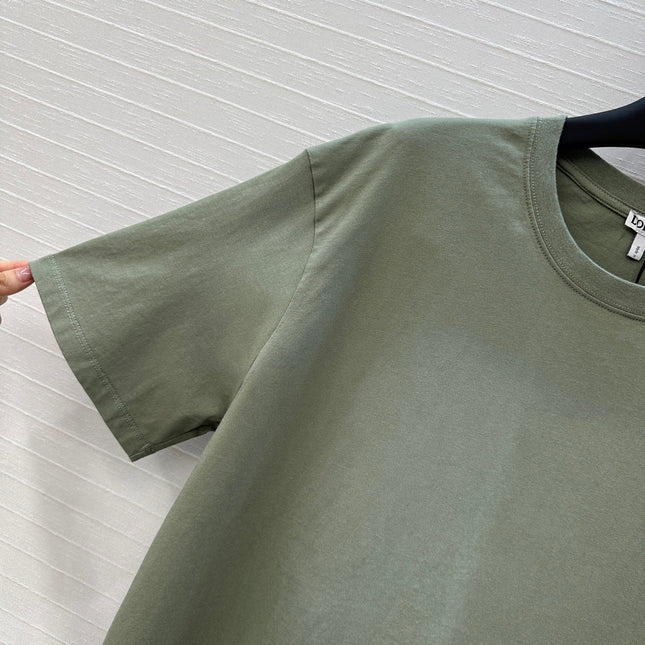 LOEWE SHORT-SLEEVE T-SHIRT IN MATCHA GREEN