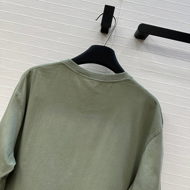 LOEWE SHORT-SLEEVE T-SHIRT IN MATCHA GREEN