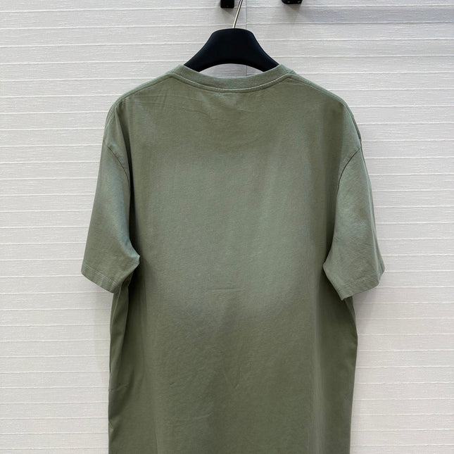 LOEWE SHORT-SLEEVE T-SHIRT IN MATCHA GREEN