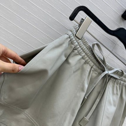LOEWE SHORTS WITH ELASTIC WAIST AND DRAWSTRING 276085