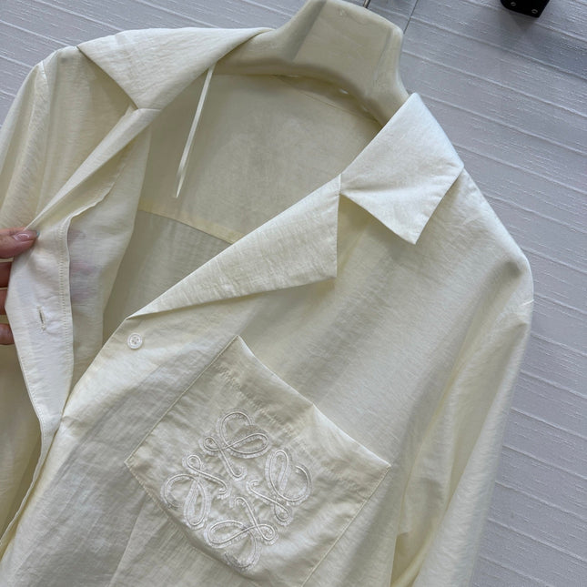 LOEWE THIN TENCEL SHIRT 276090
