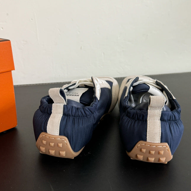 SKATEBOARD SHOES LIGHT GRAY MIX NAVY SUEDE