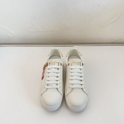 TIME OUT SNEAKER IN WHITE CALFSKIN