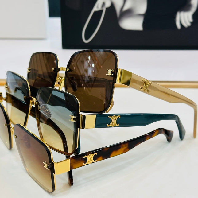 TRIOMPHE SQUARE SUNGLASS CL40238 IN ACETATE