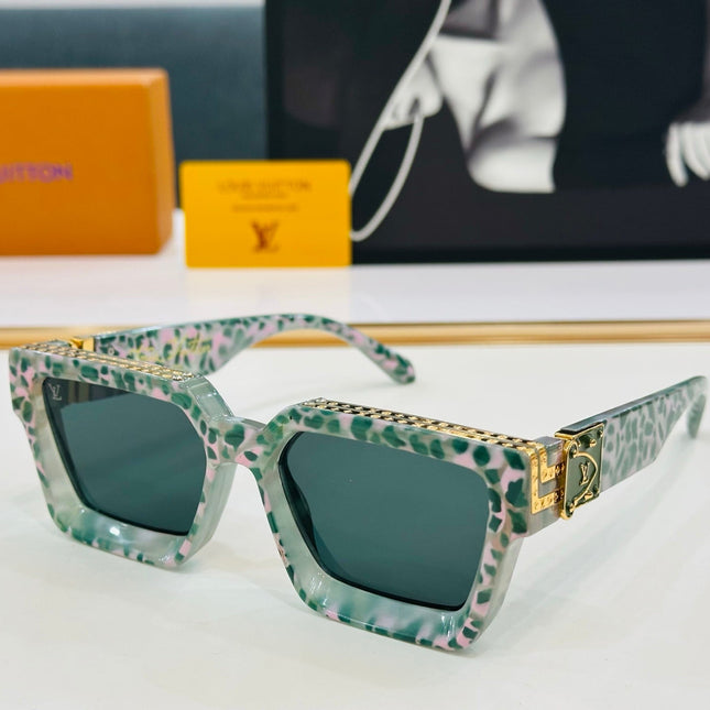 RECTANGLE SUNGLASSES 574801 IN ACETATE