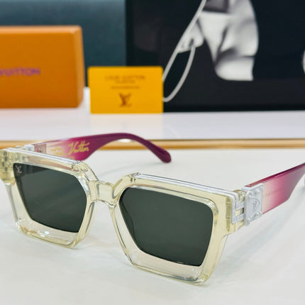 RECTANGLE SUNGLASSES 574802 IN ACETATE