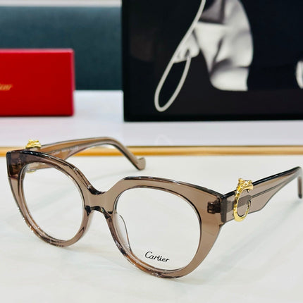 PANTHÈRE ROUND FRAME SUNGLASSES 578200 IN ACETATE