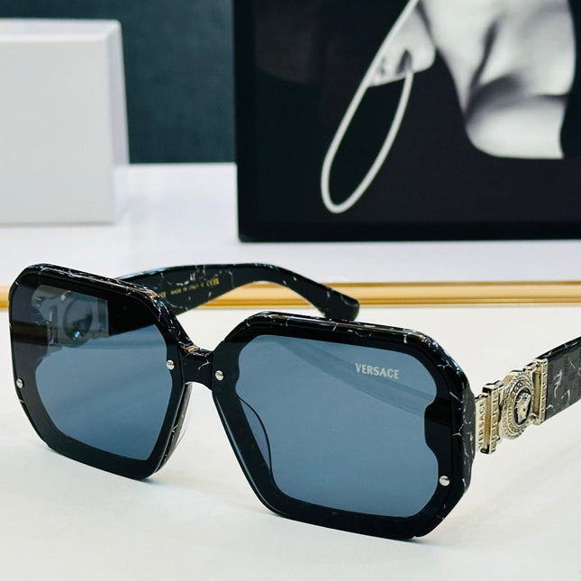 MEDUSA BIGGIE RECTANGULAR FRAME SUNGLASSES VE6755 IN ACETATE