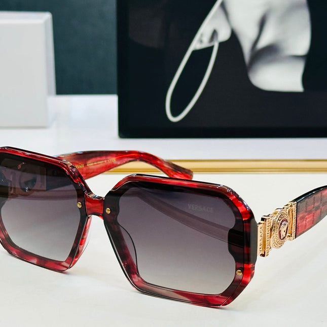 MEDUSA BIGGIE RECTANGULAR FRAME SUNGLASSES VE6755 IN ACETATE