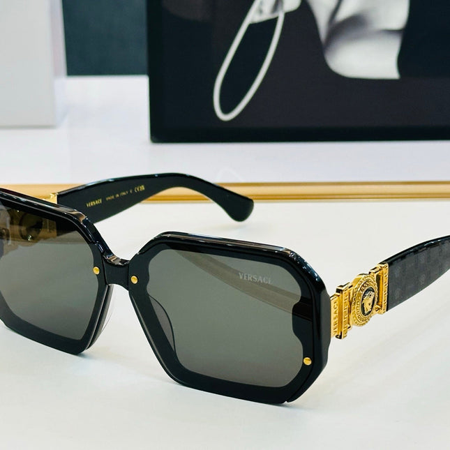 MEDUSA BIGGIE RECTANGULAR FRAME SUNGLASSES VE6755 IN ACETATE