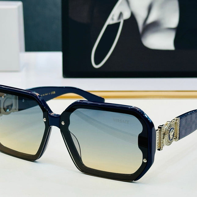 MEDUSA BIGGIE RECTANGULAR FRAME SUNGLASSES VE6755 IN ACETATE