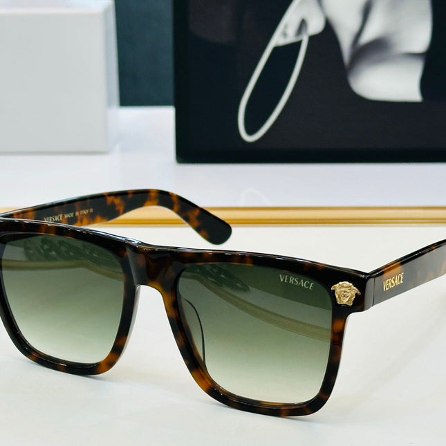 SIGNATURE SQUARED FRAME SUNGLASSES VE4526 IN ACETATE