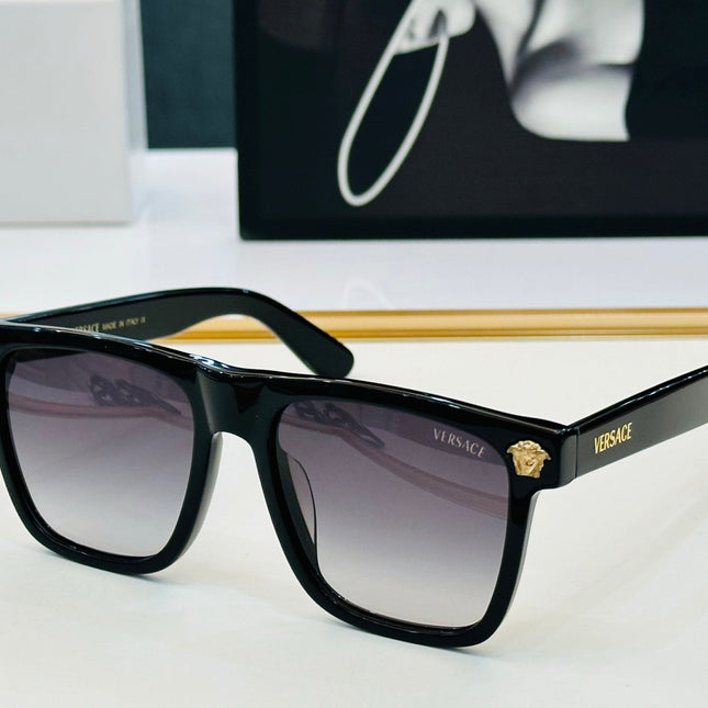 SIGNATURE SQUARED FRAME SUNGLASSES VE4526 IN ACETATE