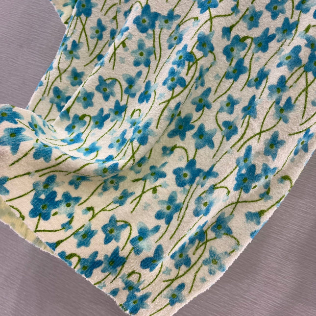 LOEW 25S SHORT SLEEVE SWEATER KNIT FLORAL 264994