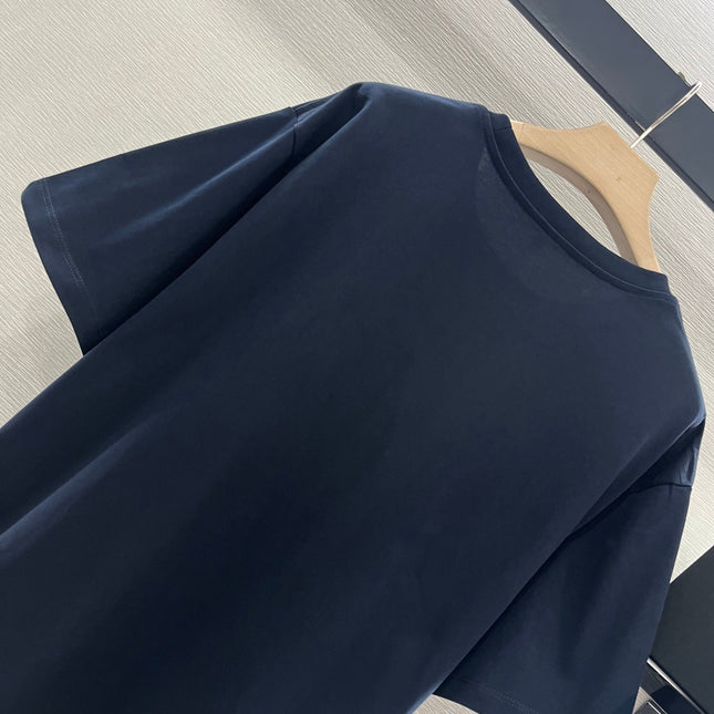 LOEWE T-SHIRT WITH FLORAL EMBROIDERY 274666