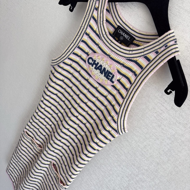 Chanel 25P Mid-length Multicolor Cotton 213997