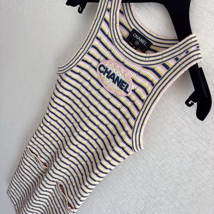 Chanel 25P Mid-length Multicolor Cotton 213997