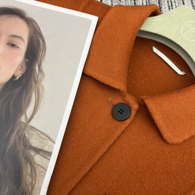 HERMES 25S REVERSIBLE SHORT-SLEEVE KNIT JACKET 297