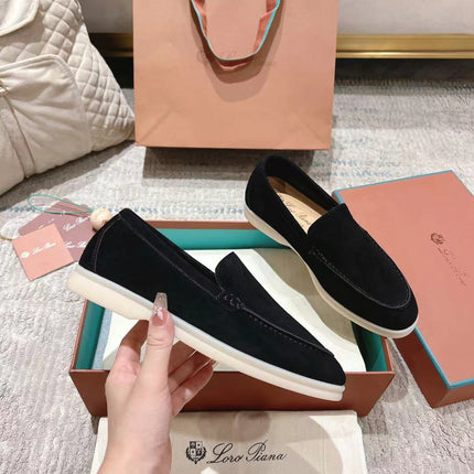 LP LOAFERS 25S IN BLACK SUEDE