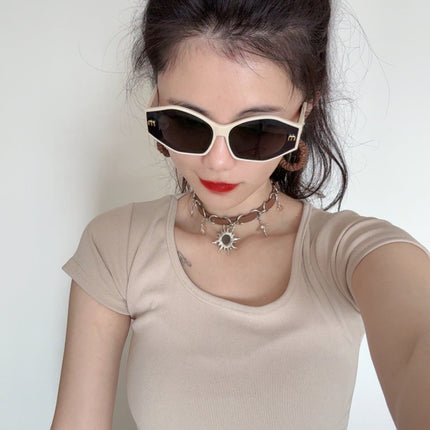 LOGO SUNGLASSES M7232 IN ACETATE