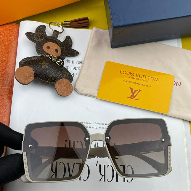 LARGE SQUARE SUNGLASS L1845 IN ACETATE